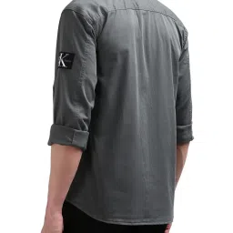 Calvin Klein Grey Relaxed Fit Shirt image 2