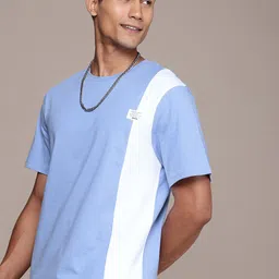 WROGN Comfort Fit Striped Pure Cotton T-shirt-picture-28