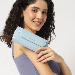 Fastrack Powder Blue Everyday Clutch-picture-31