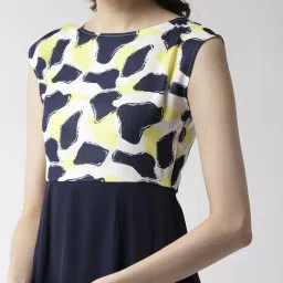 MISH Navy Printed Gown image 5