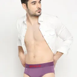 UnderJeans by Spykar Purple Briefs image 5