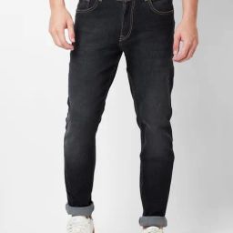 Giordano Black Slim Fit Jeans-picture-4