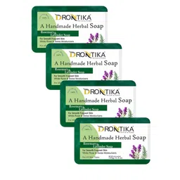 DRONTIKA Set Of 4 Herbal Rosemary & Lavender Soaps - 125 g Each image 4