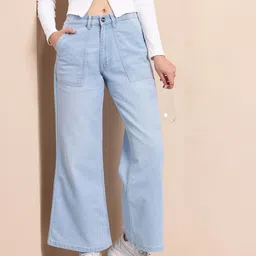 Mast & Harbour Women Light Fade Stretchable Jeans-picture-29