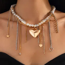 StyleCast x Revolte Gold-Plated Enamelled Necklace-picture-42