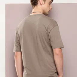 Kook N Keech Drop-Shoulder Sleeves Pure Cotton Oversized T-shirt image 2