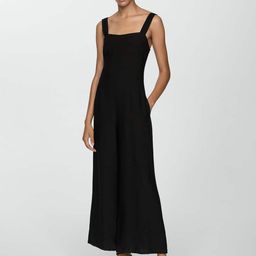 MANGO Long Strap Jumpsuit-picture-31