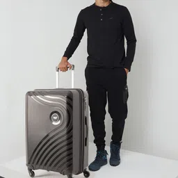 Wildcraft Set of 3 Onyx Lite Trolley Suitcases - Cabin Medium & Large image 2