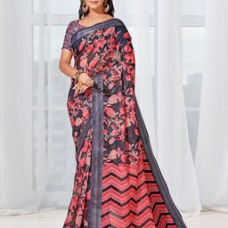 Anouk Rustic Floral Printed Saree-picture-25