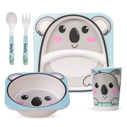 Adore Hey Ya! Bamboo Meal Sets - Pack of 5 accessories- Koala-picture-29