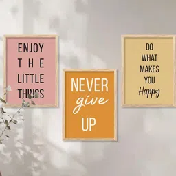 walllane Motivational Wall Art With Frame Home Decor Wall Painting For Living Room Office Bedroom-picture-18