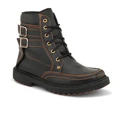 ARIWA Men Casual Block-Heeled Regular Boots image 3