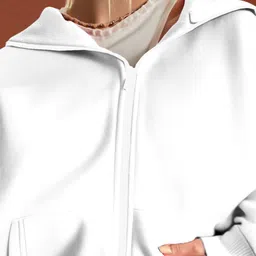 SZN Women Fleece Open Front Jacket image 2