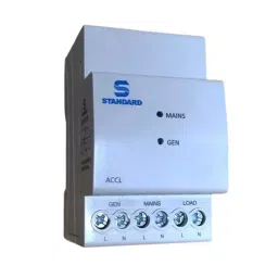 Standard by Havells Automatic Changeover with Current Limiter 30/2.0 Amp 3 Module Single Phase Neutral (SPN), DSADOSN3020-image-30