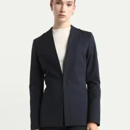 RAREISM Navy Regular Fit Jacket-image-16