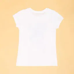 Pantaloons Junior Girls White T-Shirt image 2