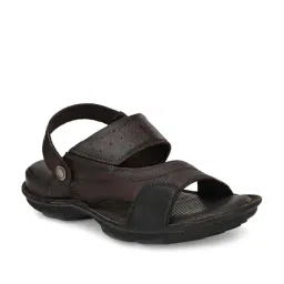 Hitz Men's Brown Sling Back Sandals-picture-23