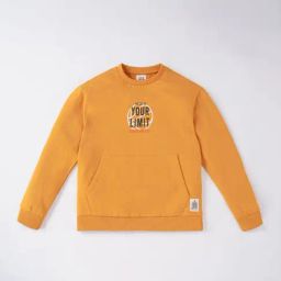 Ed-a-Mamma Kids Orange Cotton Printed Full Sleeves Sweatshirt-picture-47