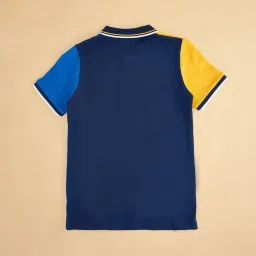 Pantaloons Junior Multi Color Block Cotton Regular Fit T-Shirt image 2