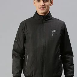 showoffff SHOWOFF Black Cotton Slim Fit Jackets-picture-4