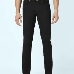 People by Pantaloons Black Slim Fit Jeans image 1
