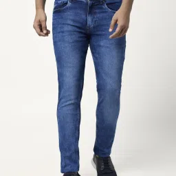 YU by Pantaloons Indigo Cotton Skinny Jeans image 1