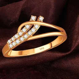 Vighnaharta Gold Plated Stone Studded Finger Ring-image-59