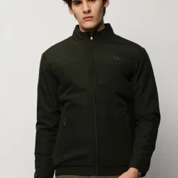 showoffff SHOWOFF Olive Slim Fit Jacket image 1