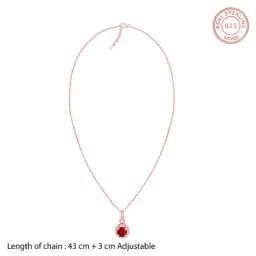 GIVA 925 Sterling Silver Rose Gold Set for Women image 5