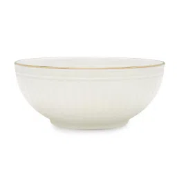 Pure Home and Living White Ceramic Serving Bowls image 2