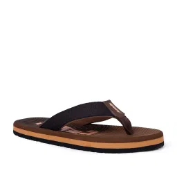 Sparx Men's Tan Flip Flops image 2