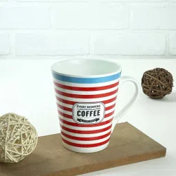 Clay Craft Fine Multicolor Ceramic Milk Mug (0.35 L) image 1