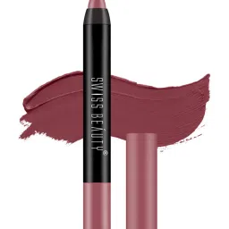 SWISS BEAUTY Non Transfer Matte Crayon Lipstick Mauve On - 3.5 gm image 1