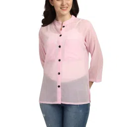 Smarty Pants Pink Regular Fit Shirt image 1