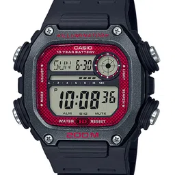 CASIO Youth Digital Women Red Digital Watch I117 DW-291H-1BVDF-image-87