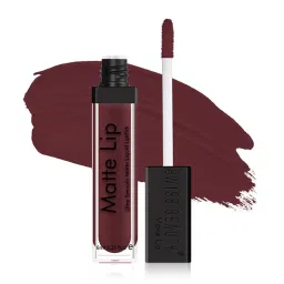 SWISS BEAUTY Ultra Smooth Matte Liquid Lipstick Grape Wine - 6 ml image 1