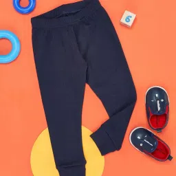 Pantaloons Junior Navy Regular Fit Thermal Pants image 1