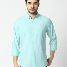 Dragon Hill Mint Green Slim Fit Shirt image 1