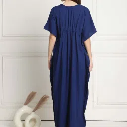 Secret Wish Blue Kaftan Nighty image 2