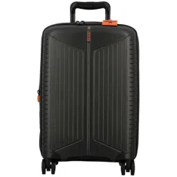 Jump Evae Black 8 Wheels Small Hard Cabin Trolley Bag-picture-45