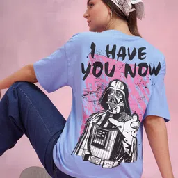 DressBerry Women Printed Drop-Shoulder Sleeves Pure Cotton T-shirt-image-52