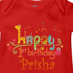 THE PRINT PLATTER Infants Kids Printed Cotton Ultra Bio Wash Envelope Neck Bodysuit image 2