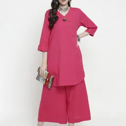 Angkor Women Pure Cotton Kurta Sets-image-55