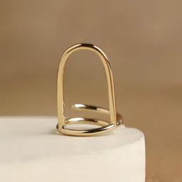 SOHI Gold-Plated Nail Ring-picture-40