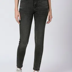 Being Human Women Skinny Fit High-Rise Light Fade Jeans-picture-43