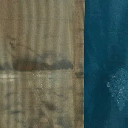 HERE&NOW Women Embroidered Organza Saree With Blouse Piece image 3