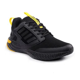 bacca bucci Men Black Mesh Training or Gym Non-Marking Shoes-picture-12