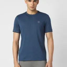 Van Heusen Blue Slim Fit T-Shirt-image-75