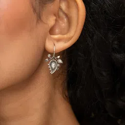 SHAYA 925 Sterling Silver Contemporary Drop Earrings-picture-42