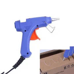 CRAFTYGUN 20 W Glue Gun with 30 Sticks ON OFF Switch & Indicator 7 mm Stick Diameter Blue, SH_BLMINI-20WWT-30-ST image 2